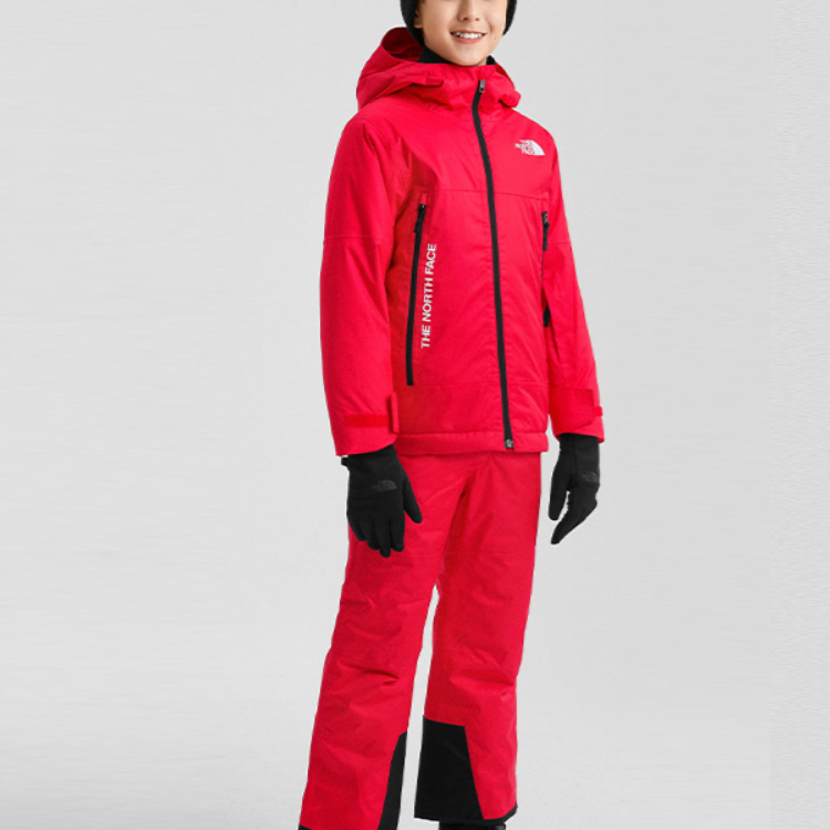 

THE NORTH FACE Детская стеганая куртка, цвет Red