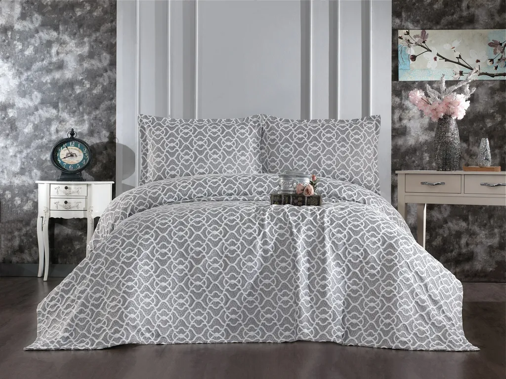 

Покрывало L'Essentiel Linge de Maison, серый