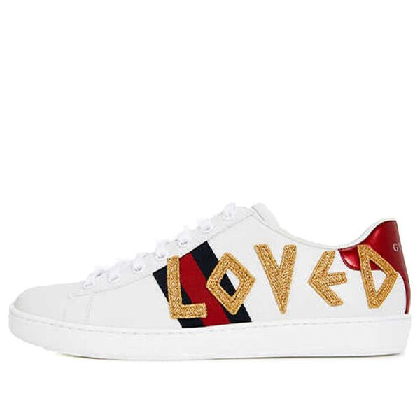 Кроссовки ace 'loved' Gucci, белый