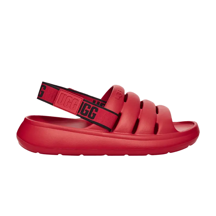 

Кроссовки UGG Sport Yeah Slide Samba Red, красный