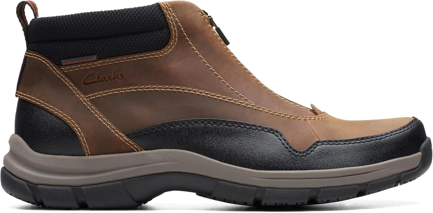 Мужские ботинки Clarks Walpath родом из Оксфорда, темно-коричневый — фото 2