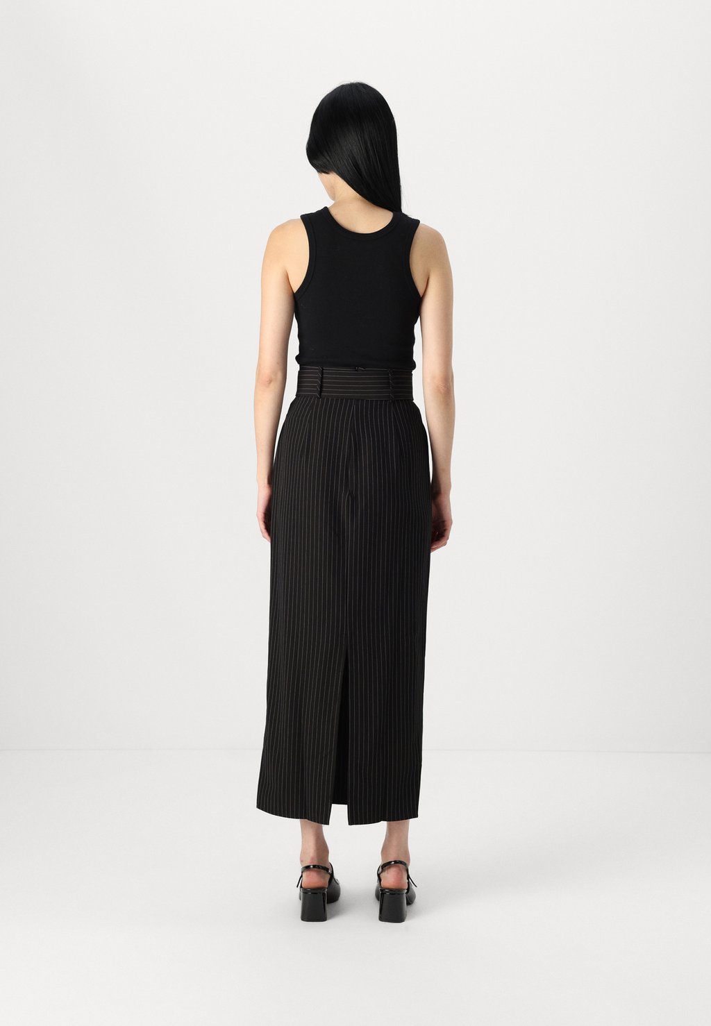 

Юбка макси P&C SMART MAXI SKIRT WITH BELT Anna Field, черный