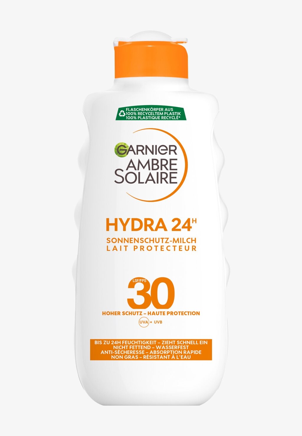 

Автозагар HYDRA 24H SUNSCREEN MILK SPF 30 Garnier