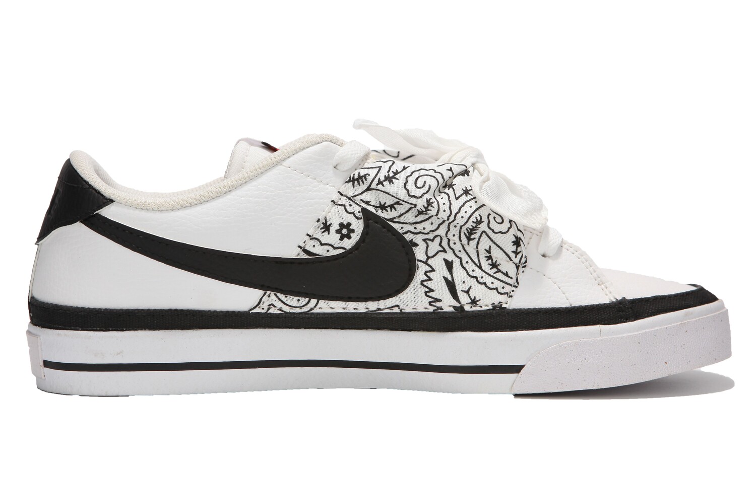 

Кроссовки Nike Court Legacy Skateboarding Shoes Men Low-top White/black, белый