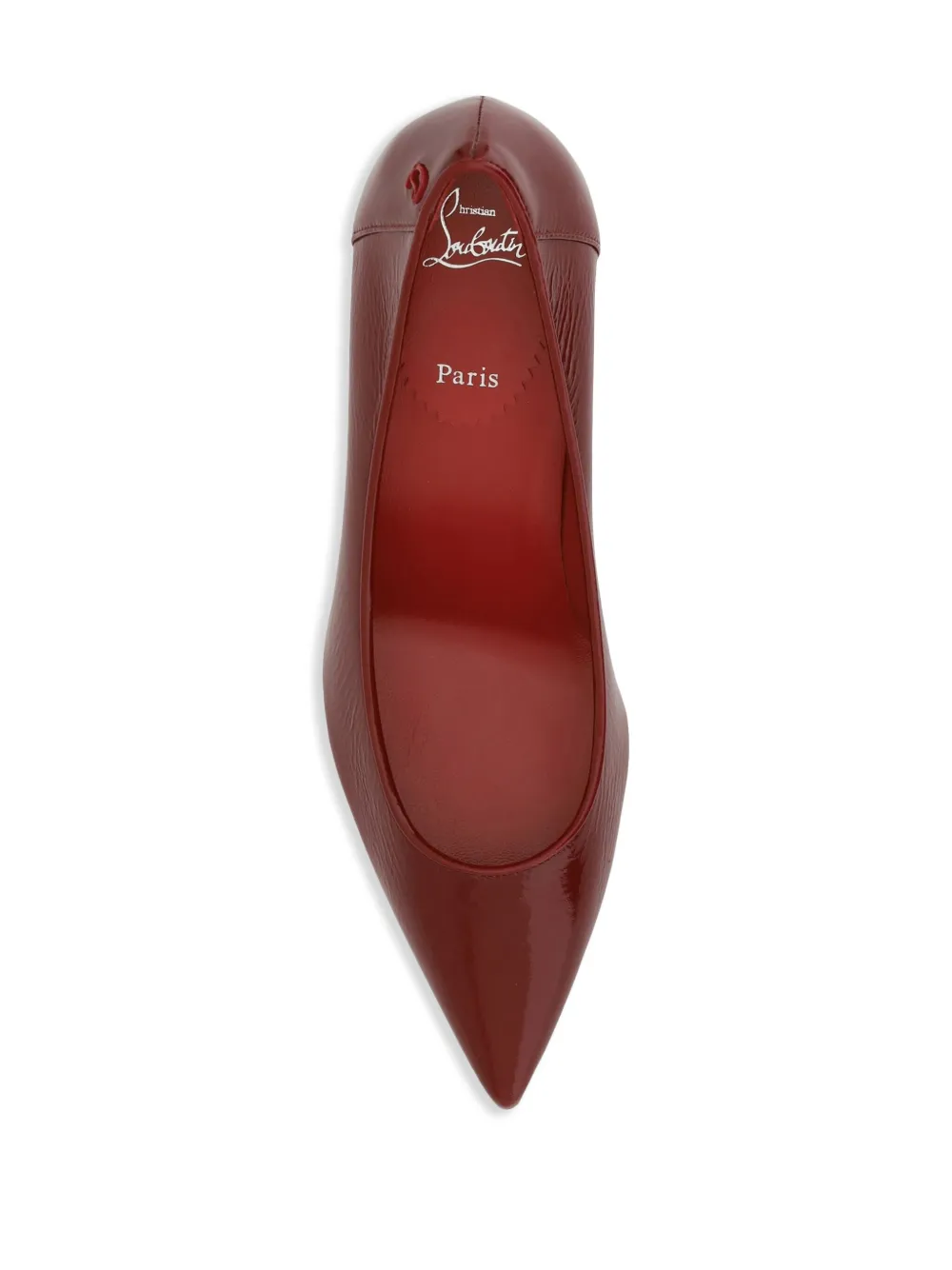 Туфли Kate 85 Christian Louboutin, красный — фото 4