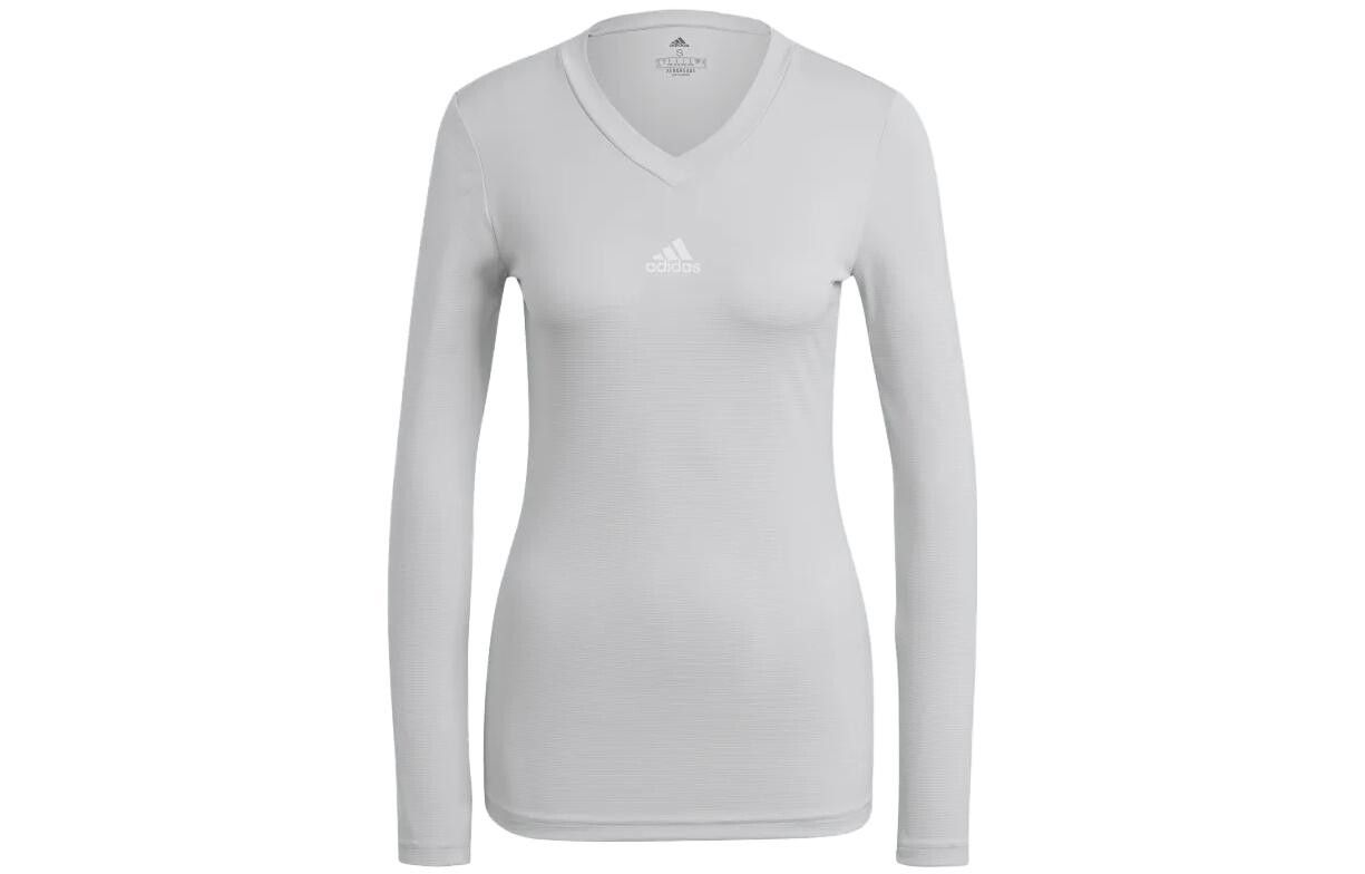 Футболка женская светло-серая Adidas