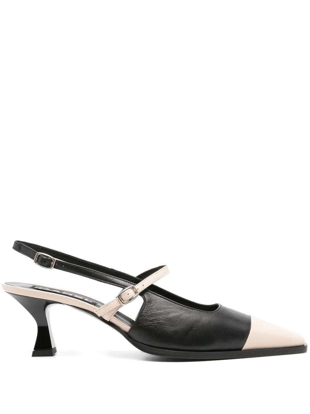 Туфли Cecile 55 с ремешком на пятке Carel Paris, черный