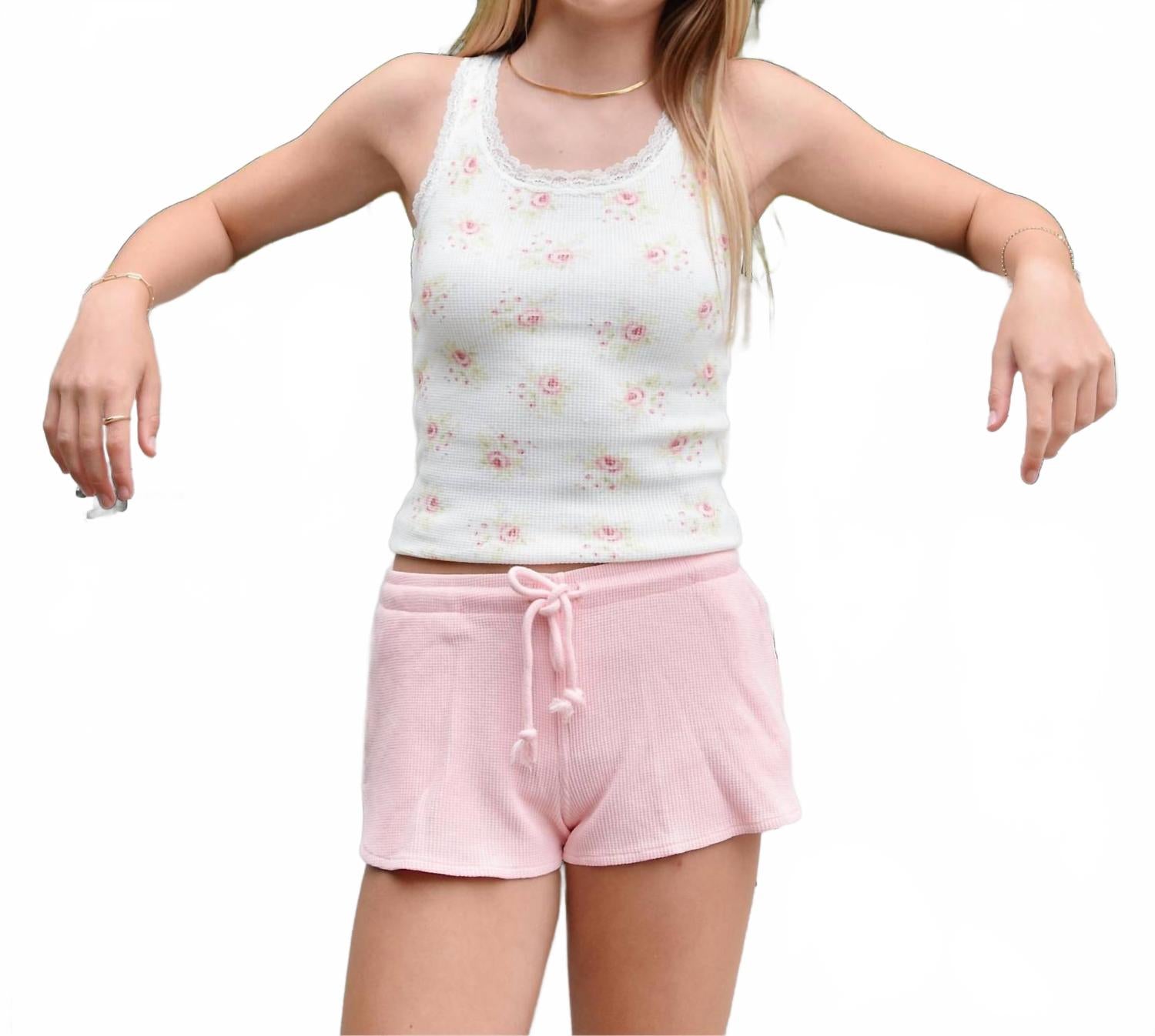 

Детские шорты Brynn в нежно-розовом KatieJnyc