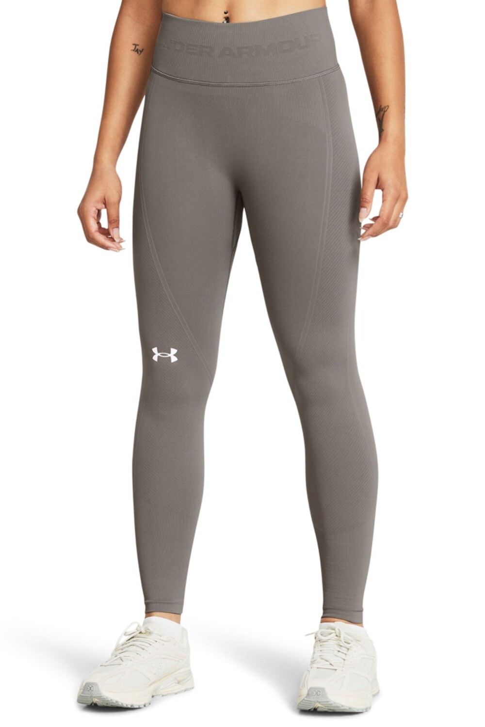 

Тренировочные бесшовные леггинсы Under Armour, коричневый