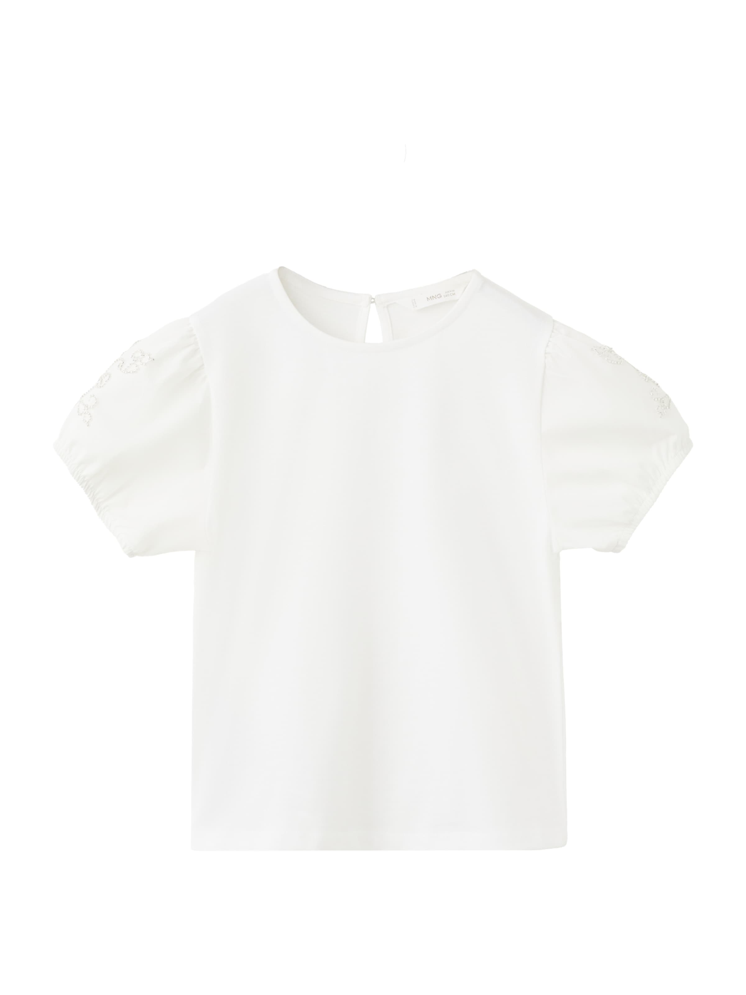 

MANGO KIDS Футболка 'EMBE' в цвете Off White