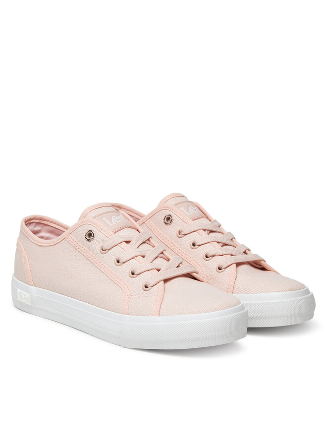 Кроссовки из ткани Ava C Women Low 50251009 .78D Lee, розовый — фото 2