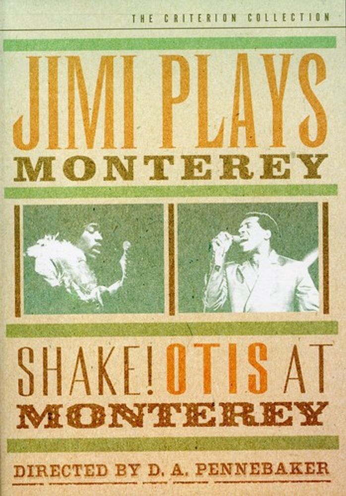 

Диск DVD Jimi Hendrix Plays Monterey /Shake! Otis Redding At Monterey [Criterion]