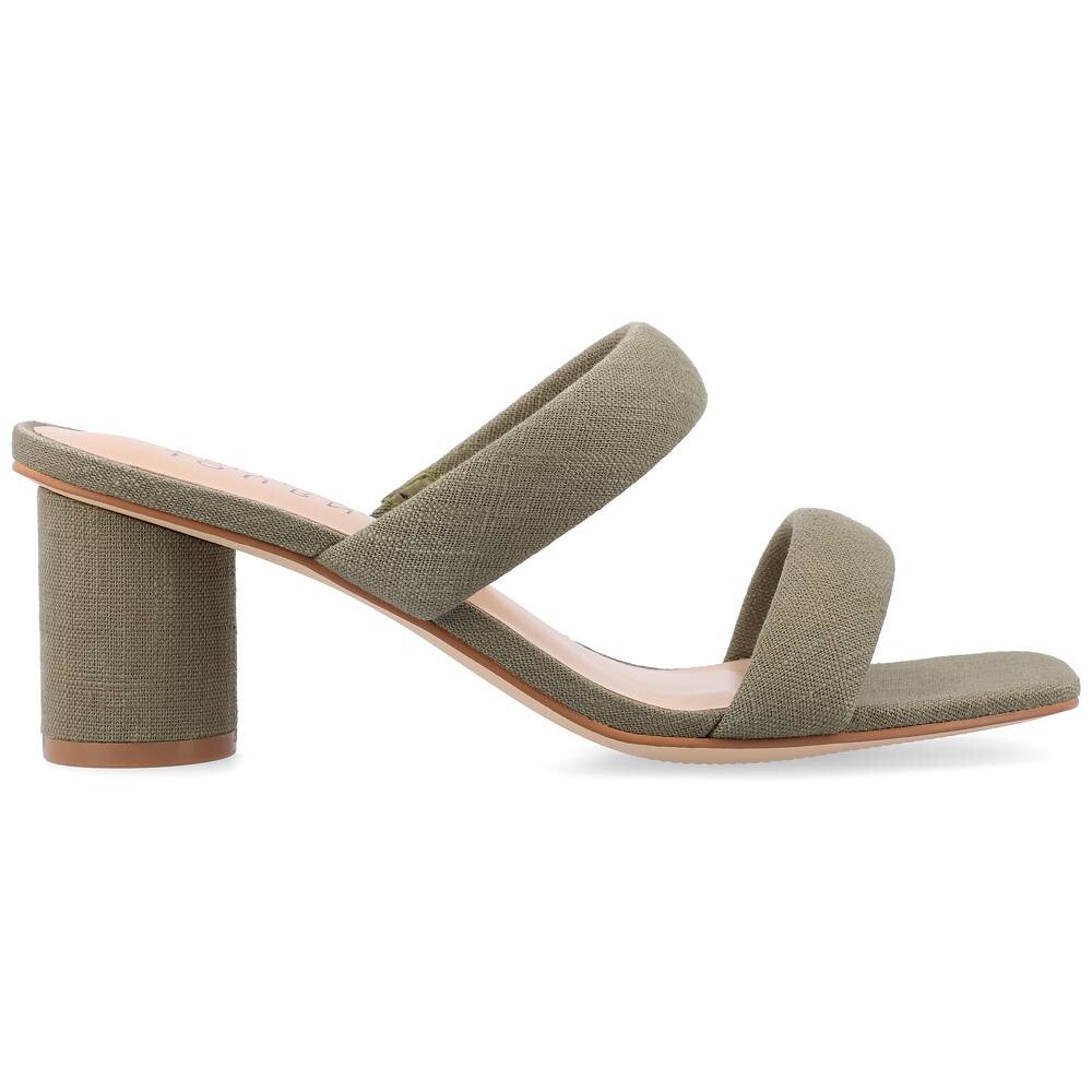 

Женские сандалии без шнуровки Journee Collection Aniko Tru Comfort из пеноматериала с двойным ремешком, коричневый
