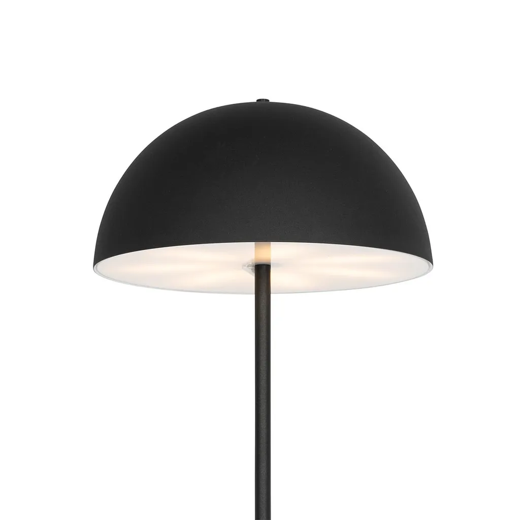 

Торшер QAZQA, черный