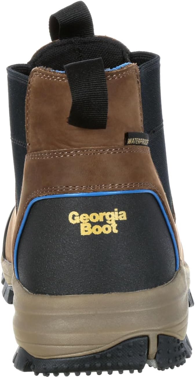 Ботинки Georgia Boot Blue Collar Chelsea Waterproof Romeo, темно-коричневый — фото 4