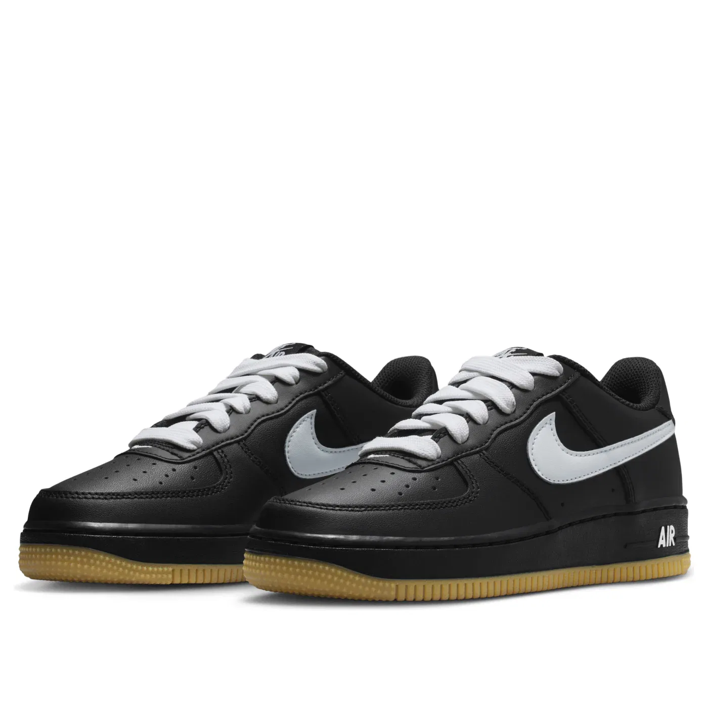 Кроссовки Nike Air Force 1 LV8 'Black' HQ1911-001, черный — фото 4