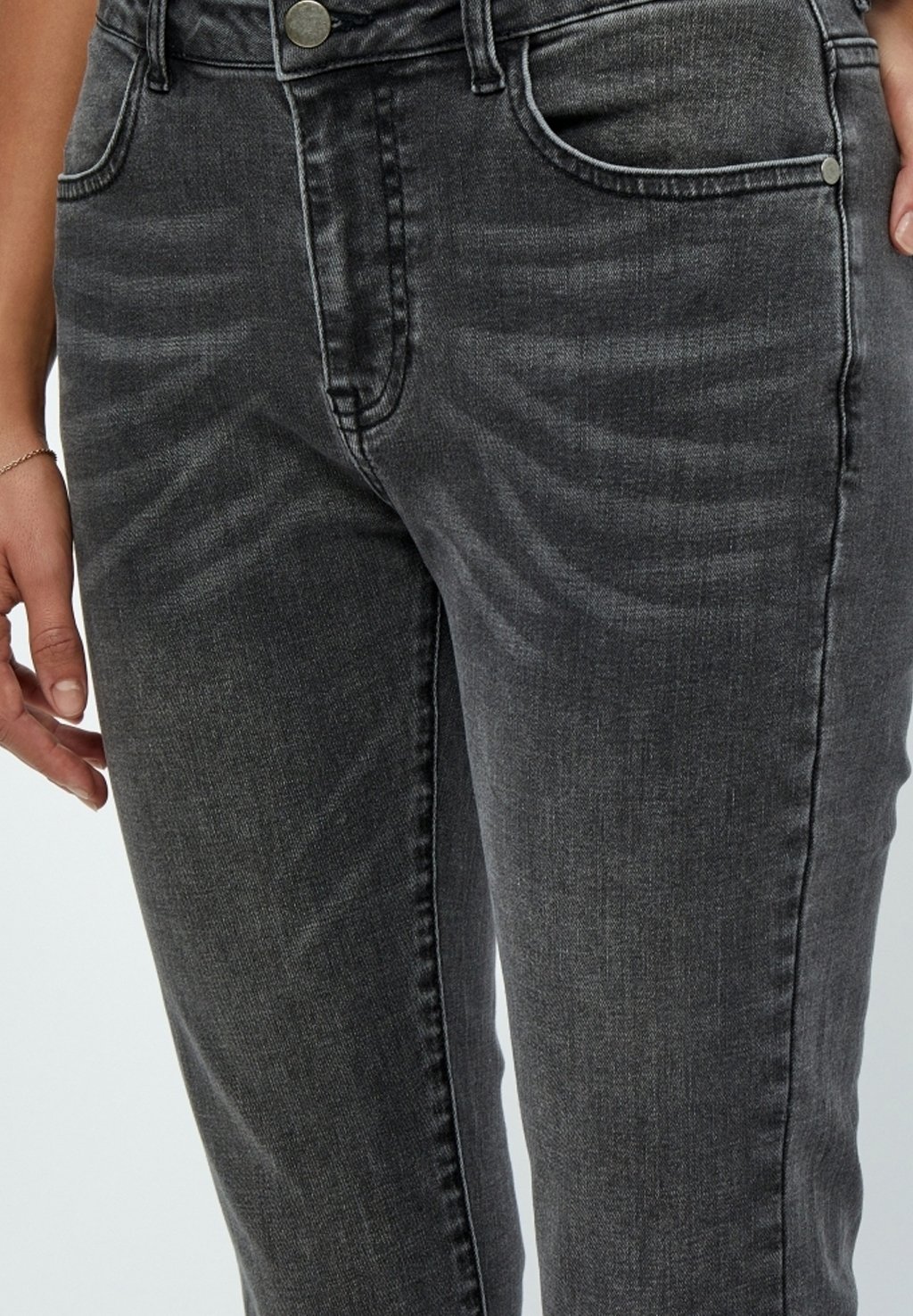 

Расклешенные джинсы MINEW ENZO JEANS Minus, темно-серый