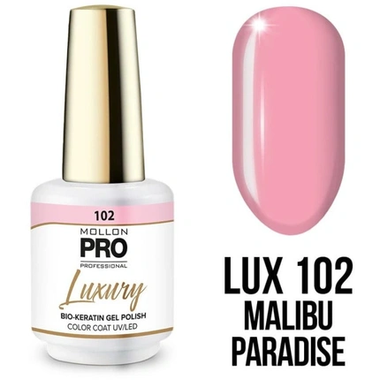 

Mol Luxury 102 - полуперманентный лак для ногтей Mollon Pro