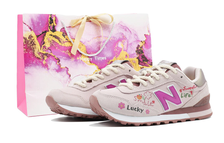 

Кроссовки женские NB 515 с низким верхом розового цвета New Balance