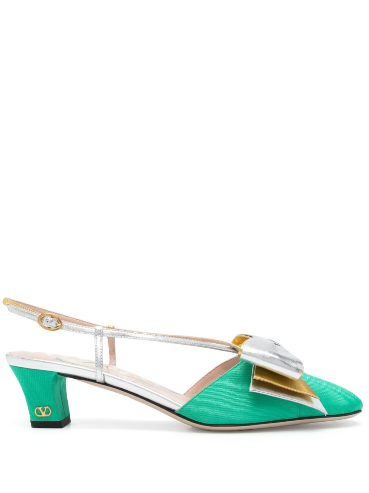 Valentino Garavani туфли Bowow 45, зеленый