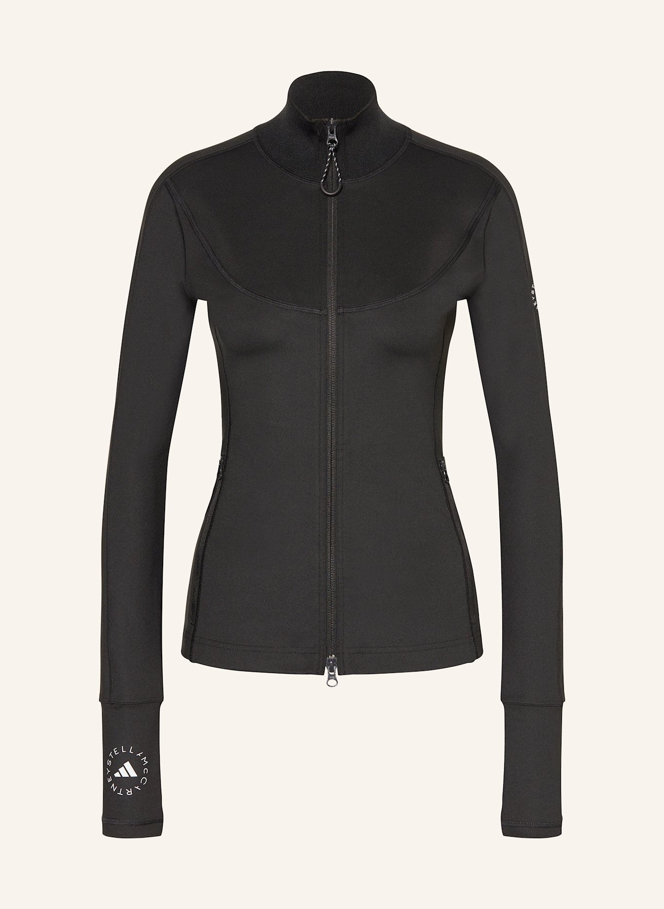 

Спортивная куртка Adidas By Stella Mccartney, черный