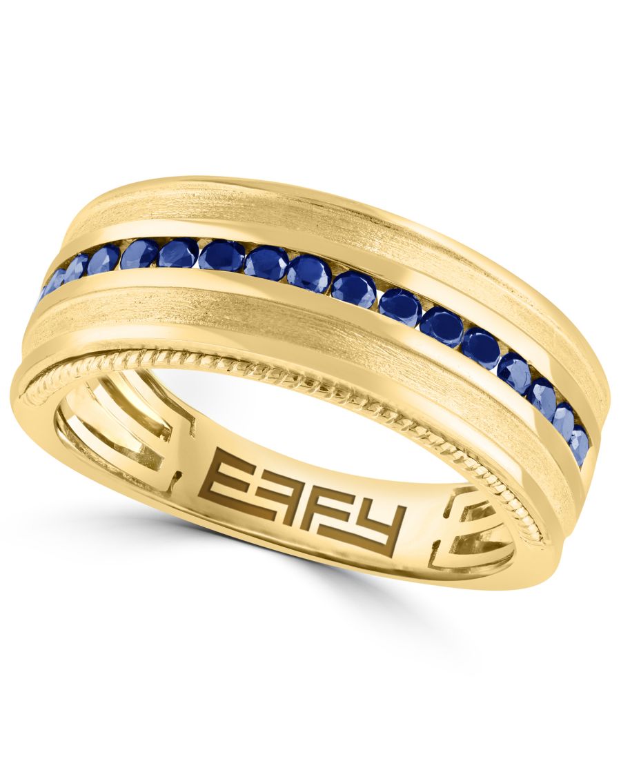 

Кольцо с сапфиром (0,5 карата) в оправе из 14-каратного желтого золота EFFY Collection, Sapphire