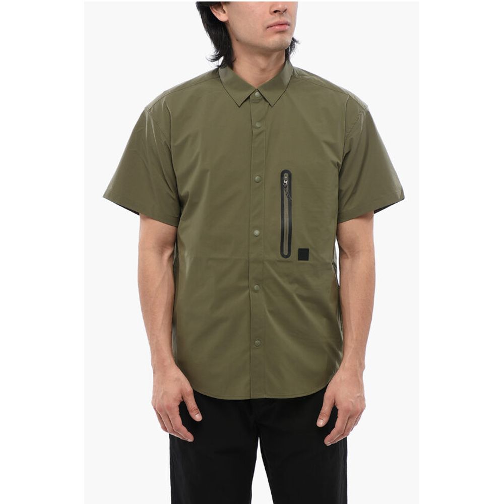 

Рубашка 4AWAY TREK с короткими рукавами и нагрудным карманом Woolrich, Army