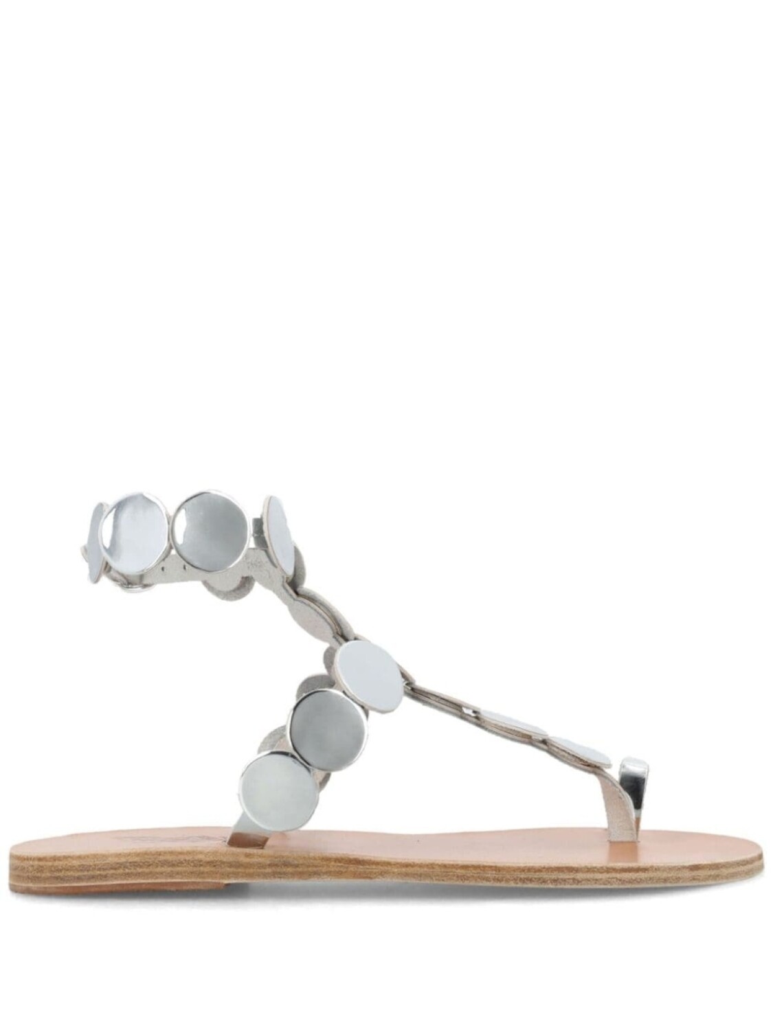 

Ancient Greek Sandals сандалии Asteras, серебристый