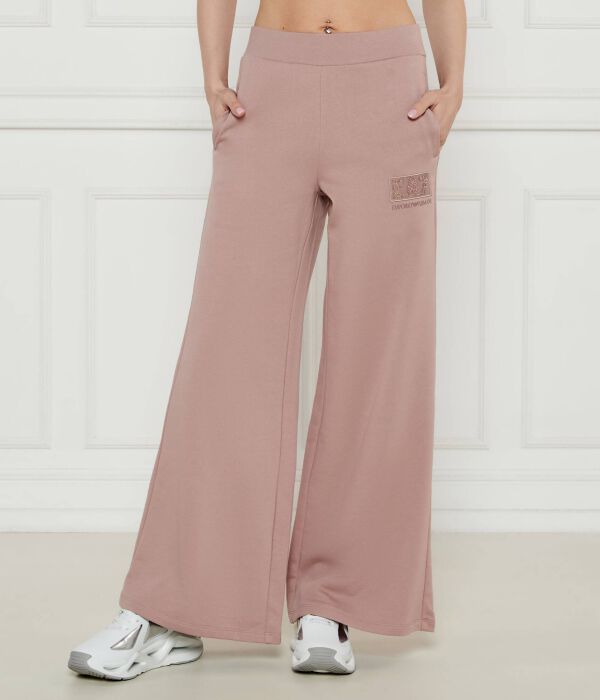 

Брюки Flare fit Ea7, розовый