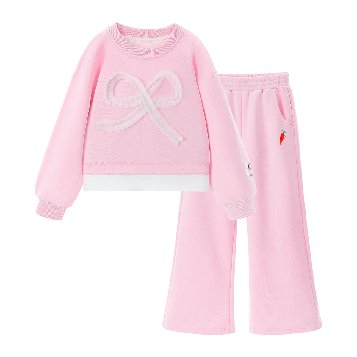 

Детская повседневная спортивная одежда Disney, розовый