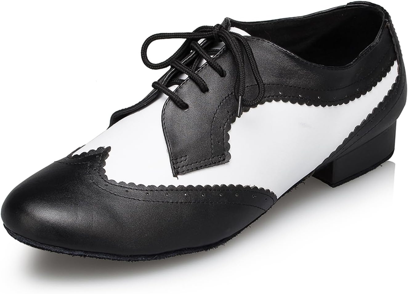 

Мужские кожаные танцевальные туфли SWDZM для стандартного и латинского танго, современных танцев, профессиональные тренировочные туфли, белый