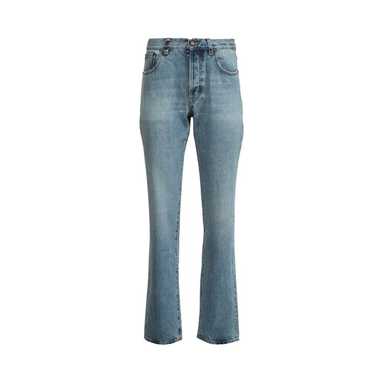 

Джинсы Saint Laurent Cassandre 'Hawaii Blue', синий