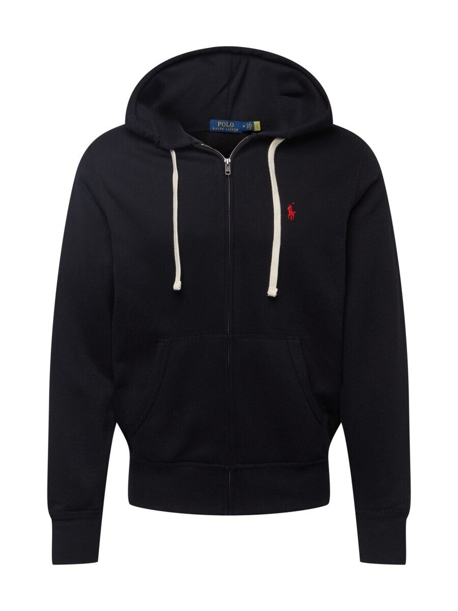 

Худи Polo Ralph Lauren Zip-Up Hoodie, черный