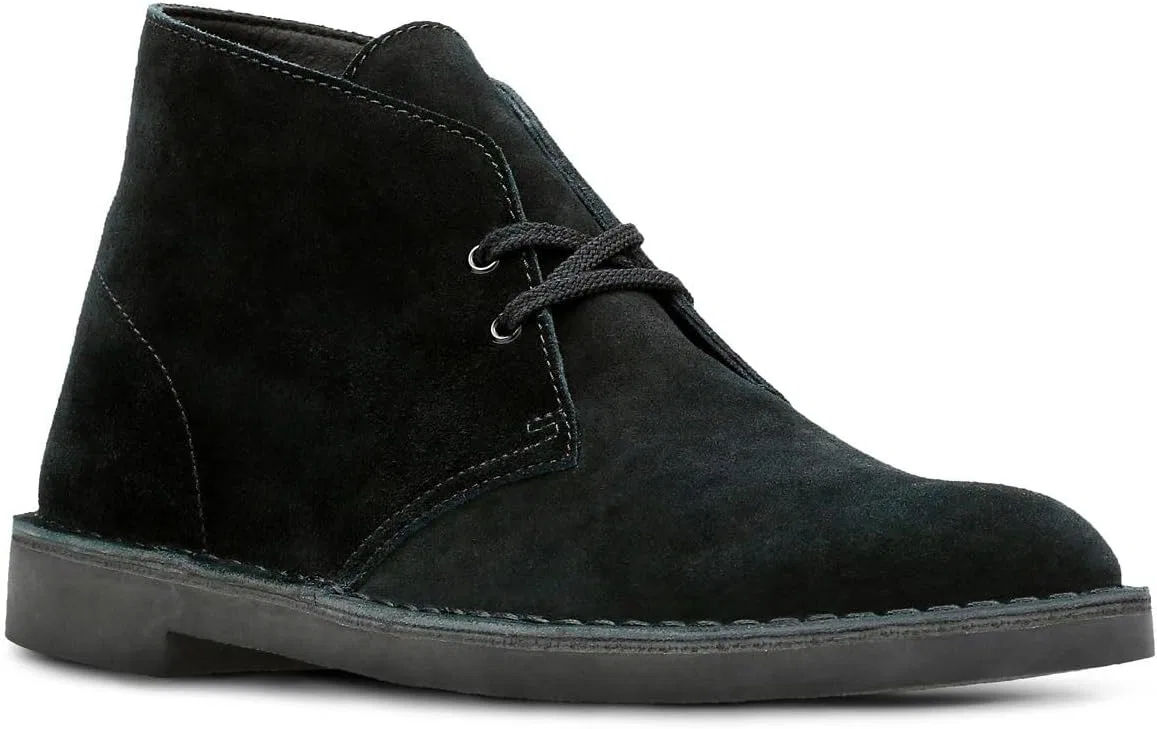 Мужские ботинки Clarks Bus Hacre 2 Desert Boots, Black (Black Suede) — фото 2