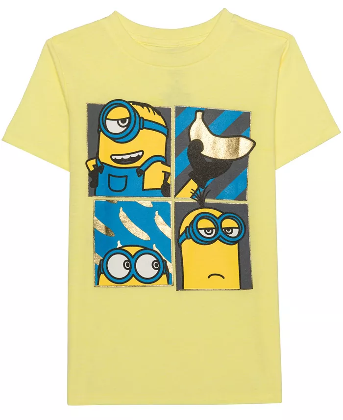 

Футболка с коротким рукавом Minion для мальчиков Little & Big Boys Despicable Me, желтый