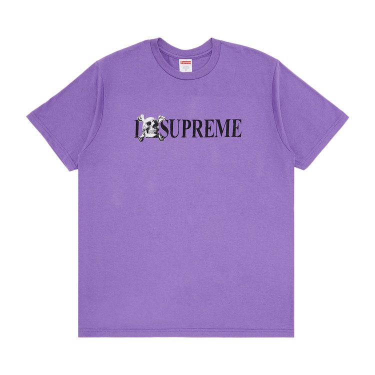 

Футболка Supreme Skull Tee, Purple