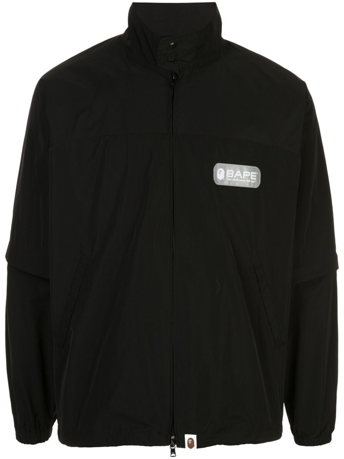 

Бомбер с логотипом A BATHING APE, черный