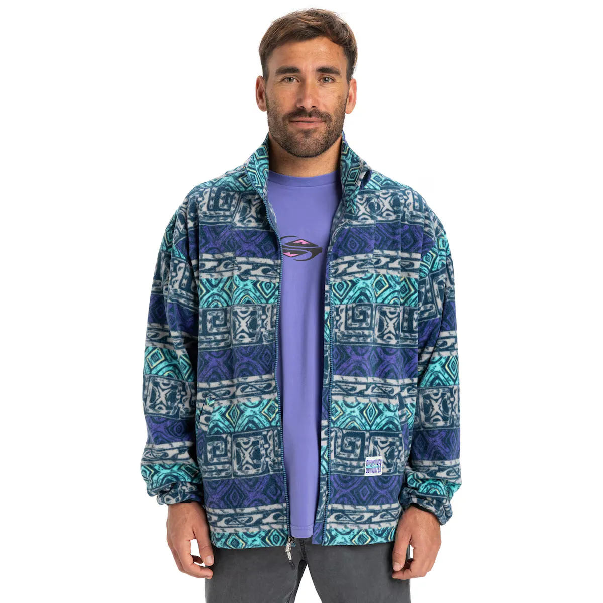 

Мужская толстовка Quiksilver Global Heat, серый