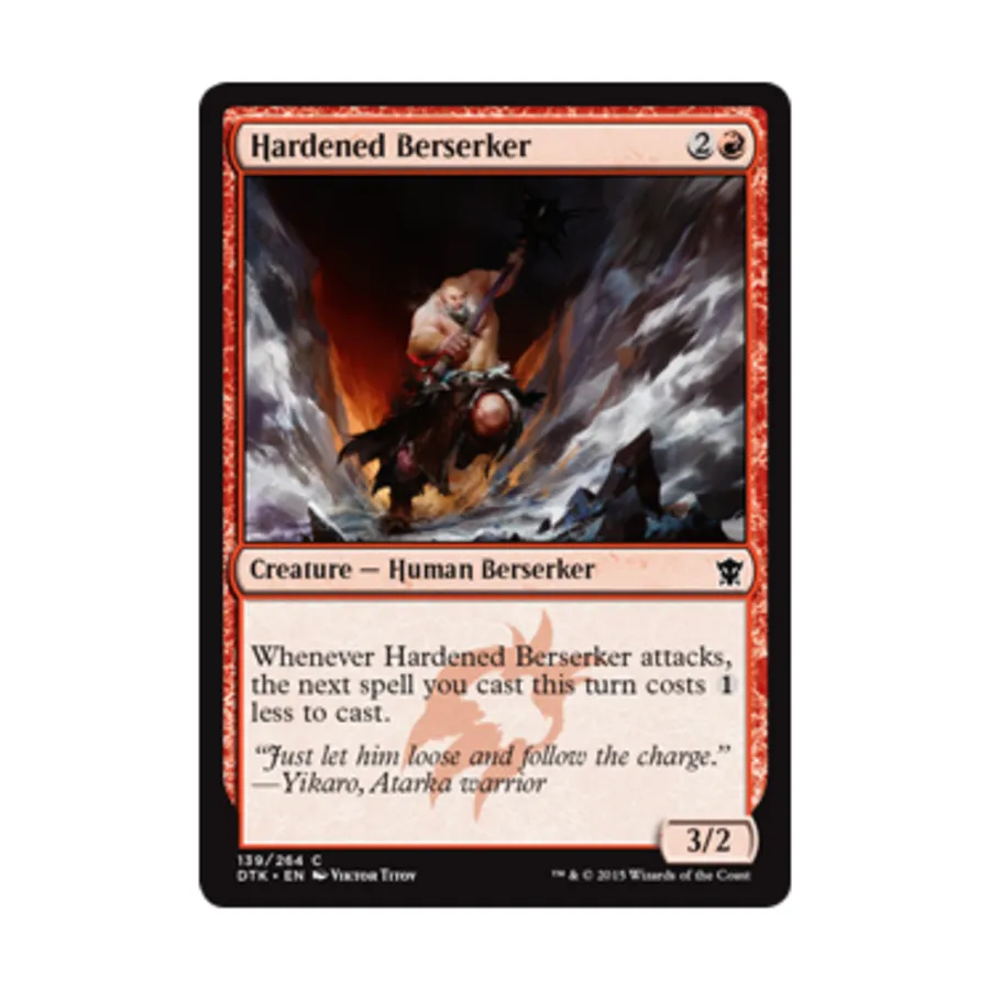 

CCG Закаленный берсерк (С), MTG - Dragons of Tarkir