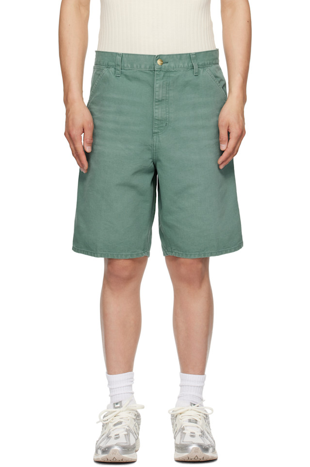 

Шорты с одной наколенником Carhartt Work In Progress, серебряный