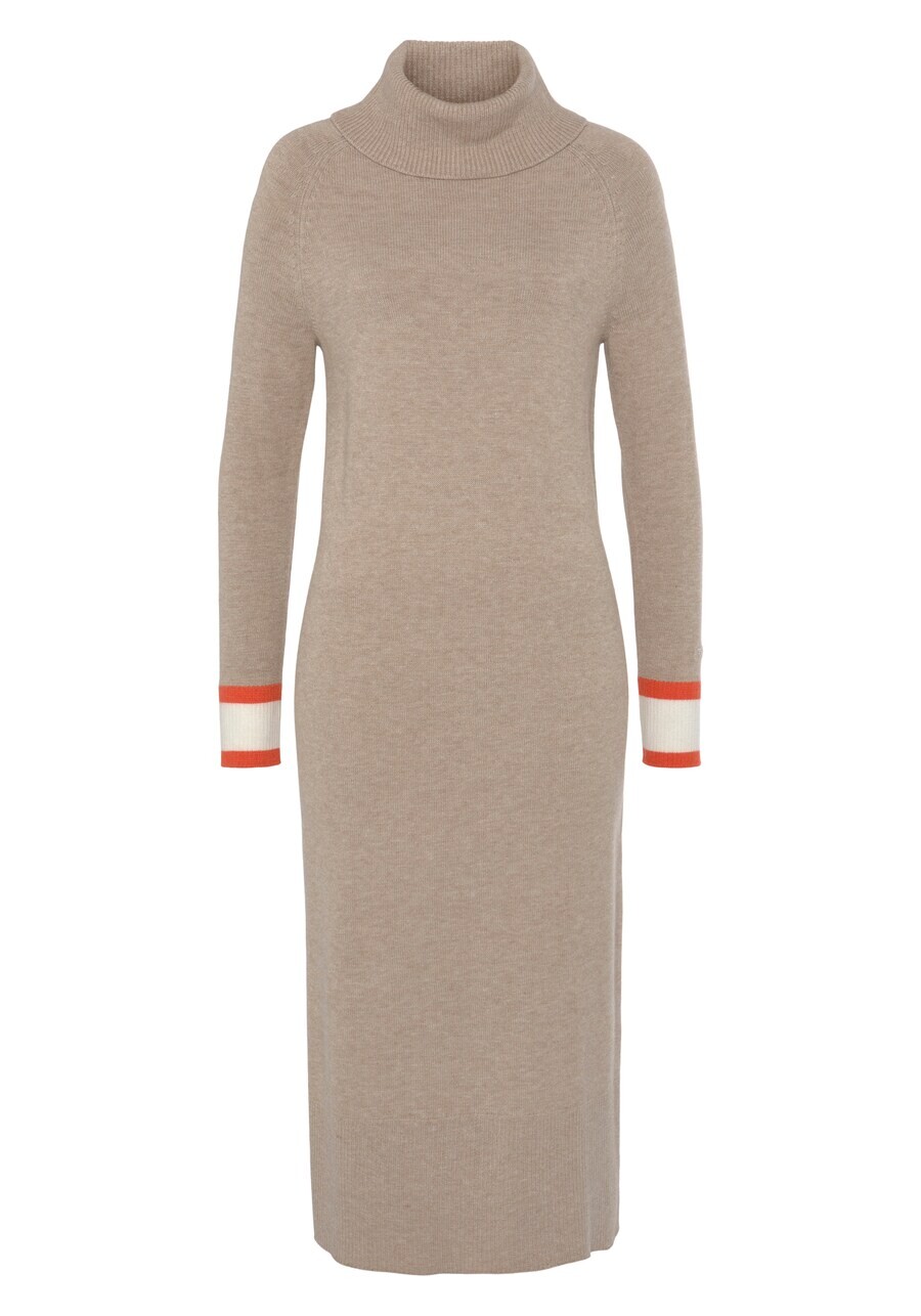 

Вязаное платье HECHTER PARIS Knitted dress, песочный