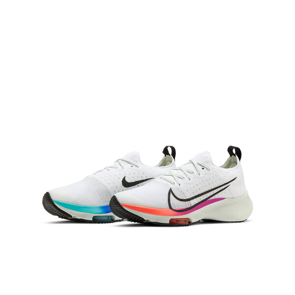 Кроссовки air zoom turbo flyknit Nike, белый — фото 3