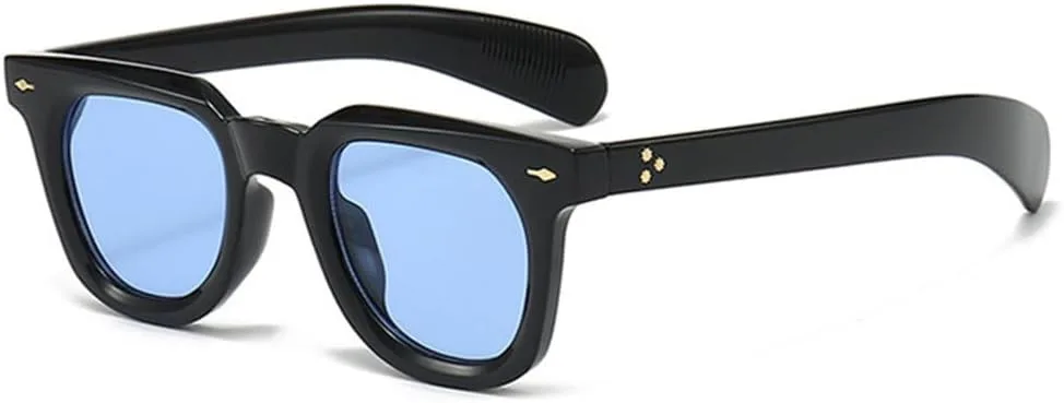 

Женские солнцезащитные очки с заклепками в стиле ретро-панк; мужские солнцезащитные очки с градиентным желтым покрытием, защита от ультрафиолета UV400 generic, 2