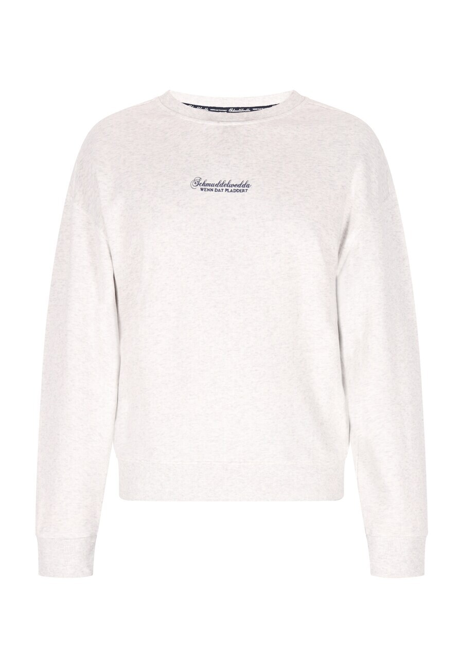 

Свитер Schmuddelwedda Sweatshirt, цвет mottled white