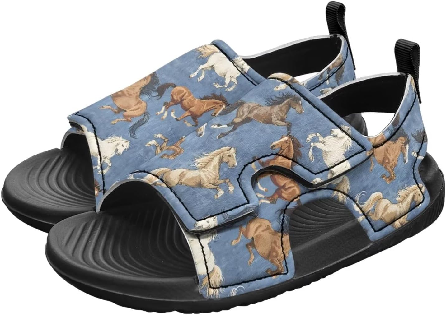 

Детские походные сандалии Летние пляжные спортивные сандалии Обувь для воды Открытый носок Летние спортивные сандалии для малышей/детей младшего возраста/старших детей Cugasmaru, синий