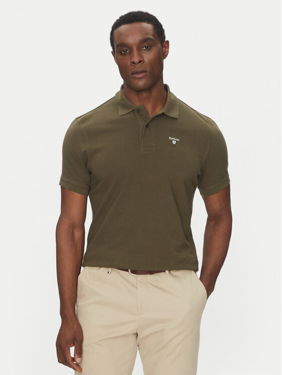

Рубашка поло приталенная Original Sports MML0358OL71 Barbour, зеленый