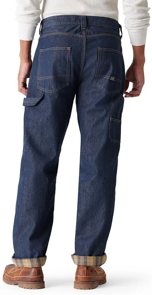 Джинсы Levi Strauss Signature Gold, цвет Indigo Rinse - Flannel Lined — фото 3