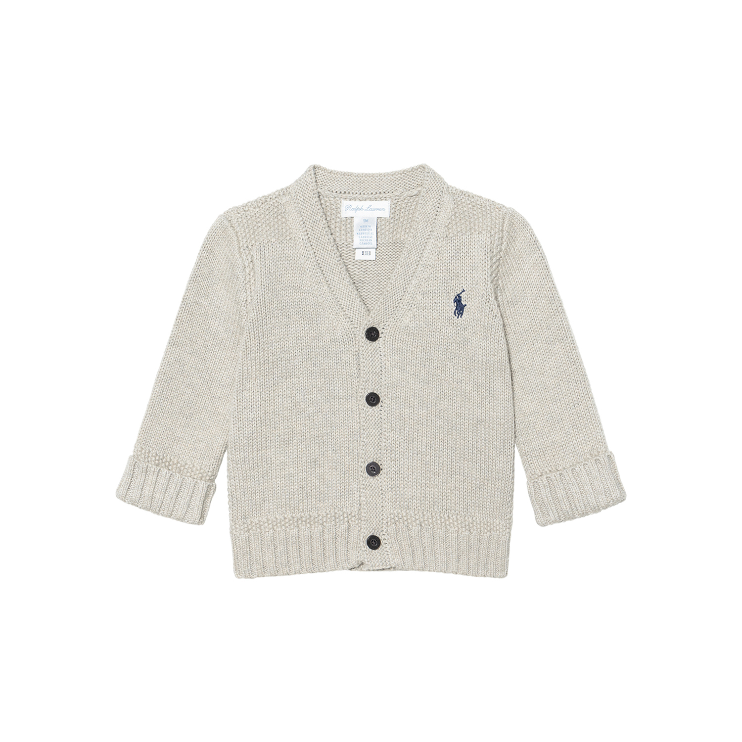 

Свитер для младенцев и малышей Polo Ralph Lauren, серый