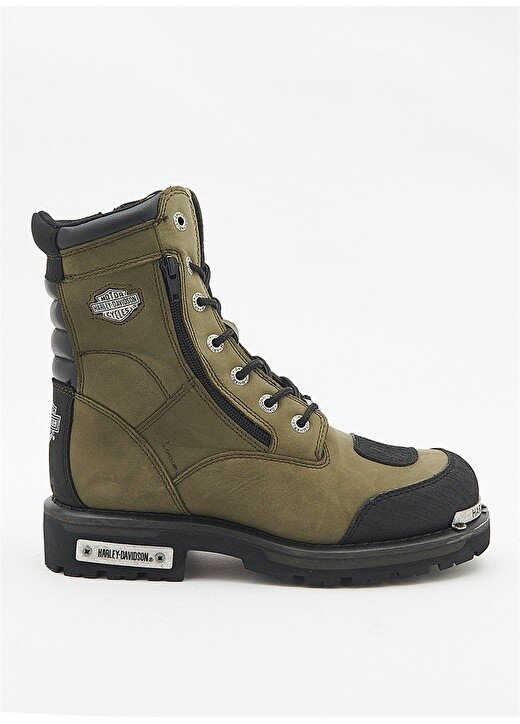 

Зеленые мужские ботинки из нубука Harley Davidson, Зеленый, Зеленые мужские ботинки из нубука Harley Davidson