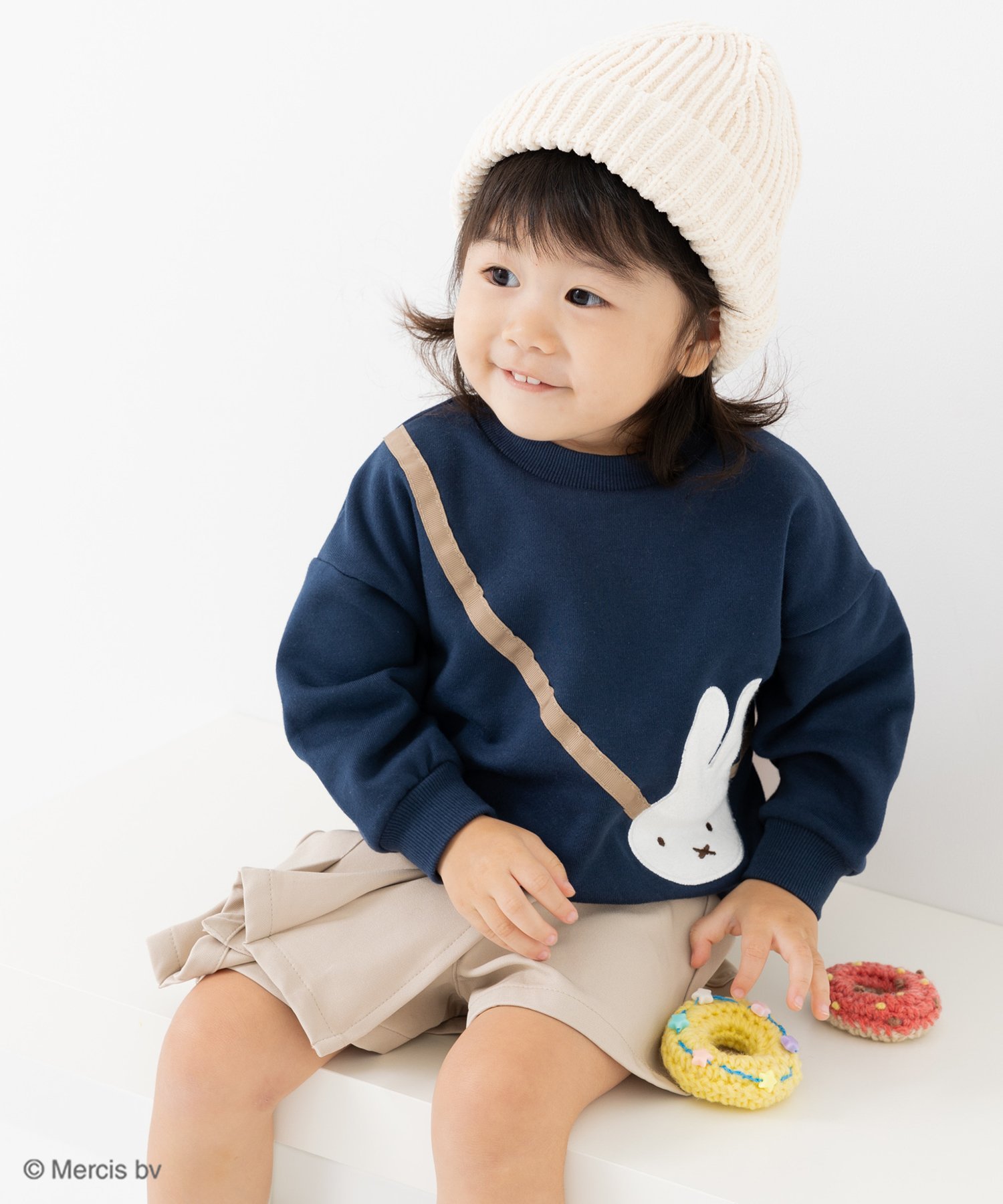 Флисовая толстовка Miffy, E-pouch/Navy — фото 4